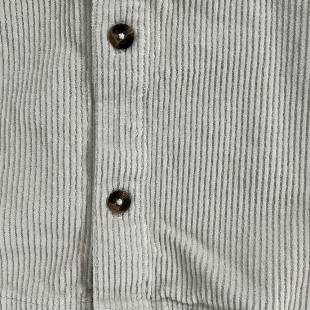 Hanna Andersson Boys Wide Wale Corduroy Dress Up Top Ivory US 6-7y - Picture 2 of 7